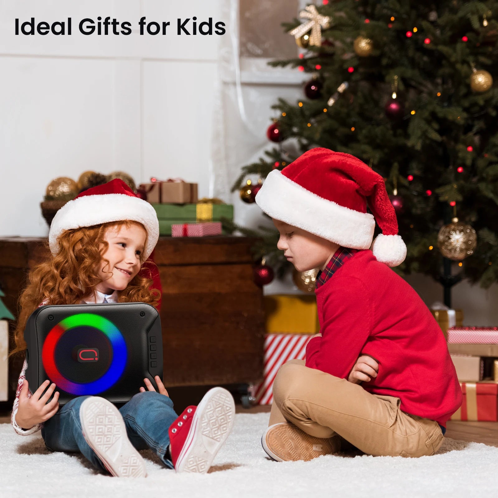 D18 High-power Portable Karaoke Speaker Microphone Wireless Bluetooth