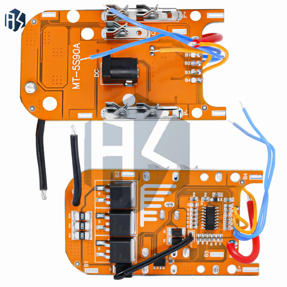 5S 18V 21V 65A 90ABattery Charging Protection Li-Ion Lithium Battery Pack Protection Circuit Board BMS Module For Power Tools Zpaxo