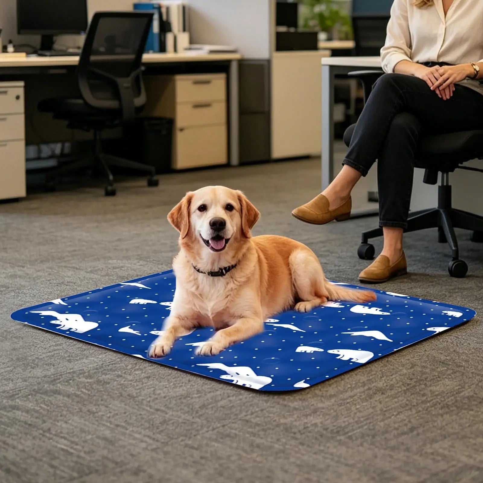 Pet Cooling Mat – Ice Gel Pad for Dogs & Cats | Summer Pet Cooling Mat Zpaxo