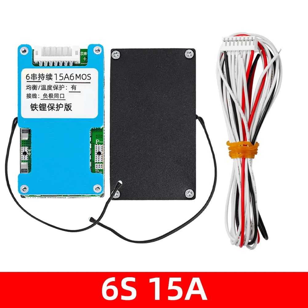 6S 7S 24V 15A 20A 25A LiFePO4 Battery Balanced Charge Equalizer Board Zpaxo 6s 15a 21v