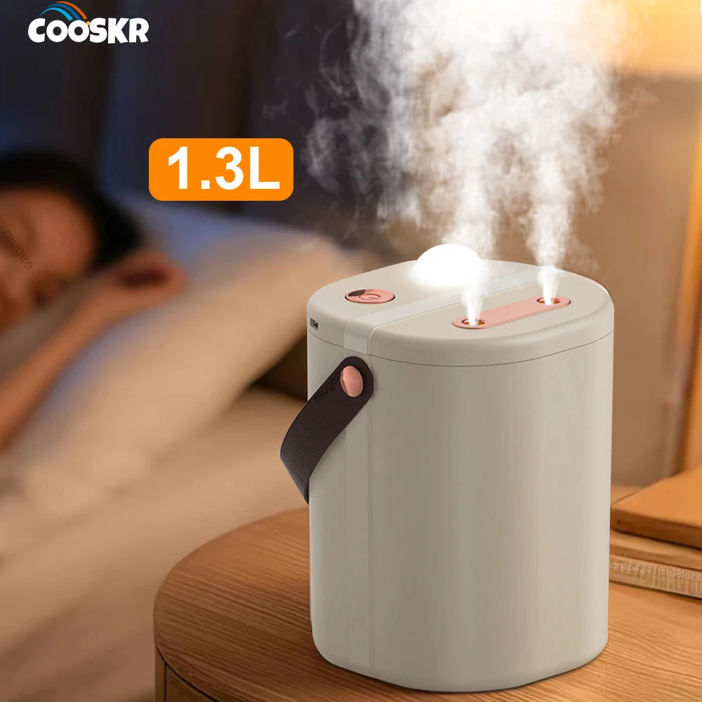 Air Humidifier Professional Large Capacity Home Double Spray Port