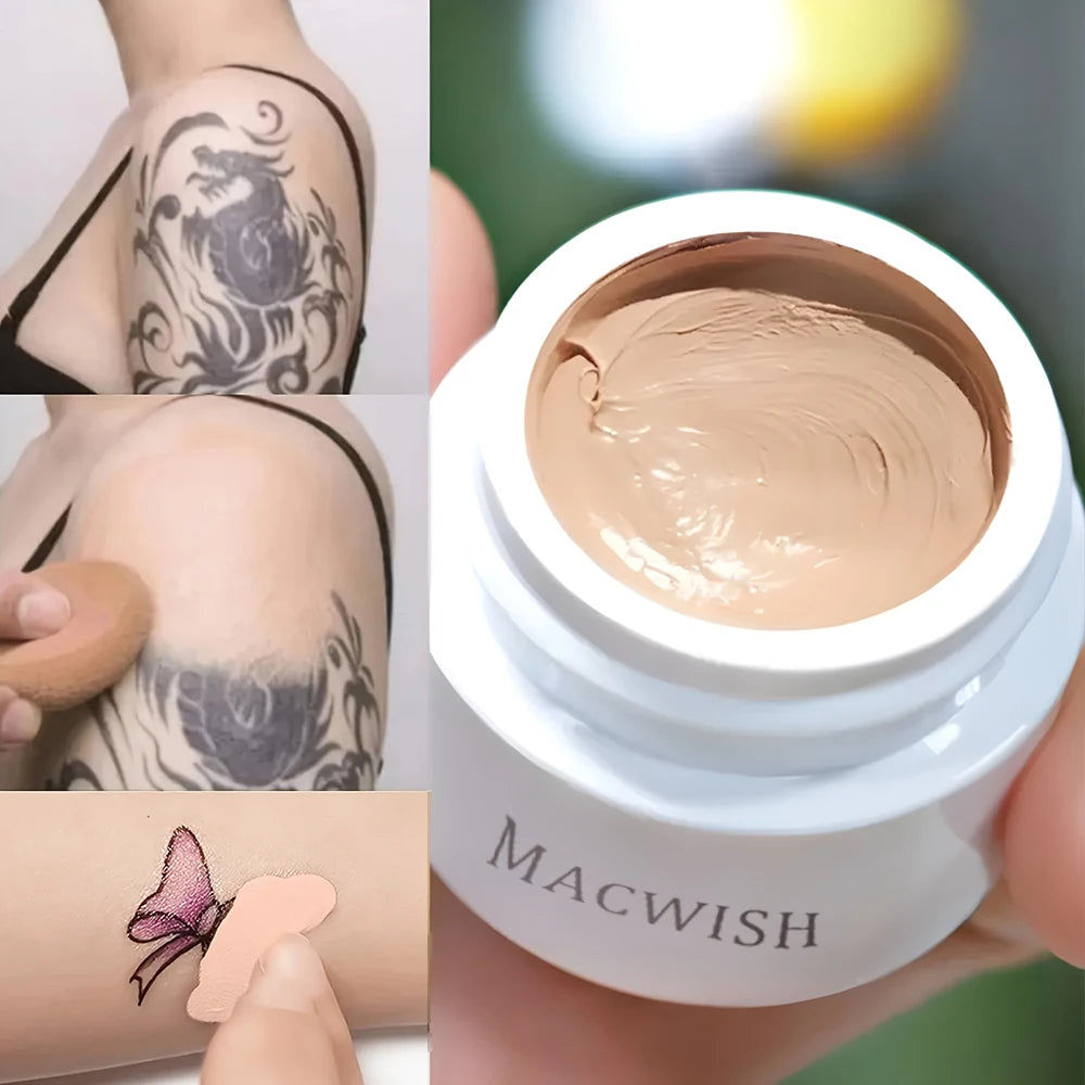 Coverage Concealer Cover Anti Dark Circle Freckle Lasting Waterproof Zpaxo