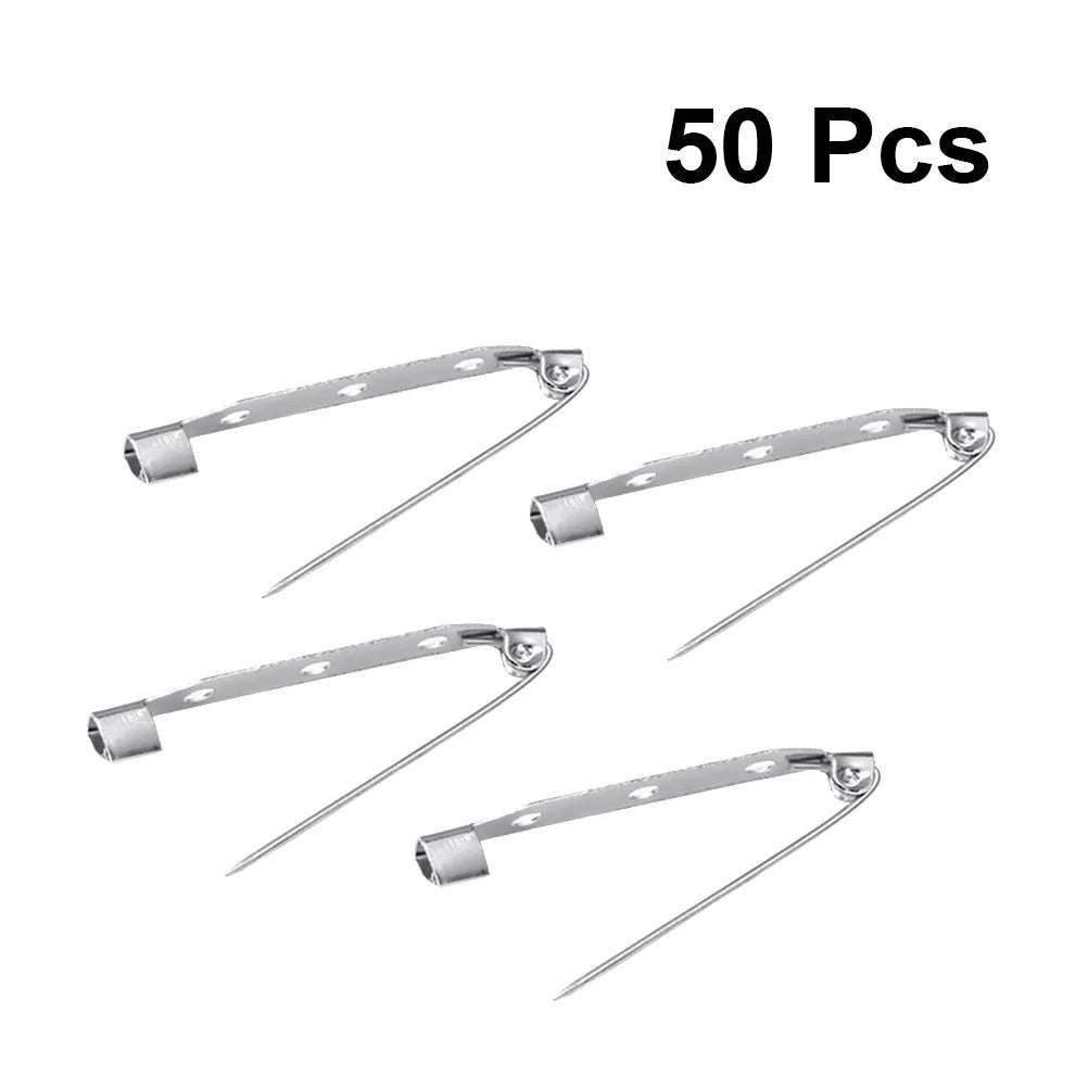 Strong Alloy Safety Pins No Drop Secure Hold Blanket Skirt Craft DIY