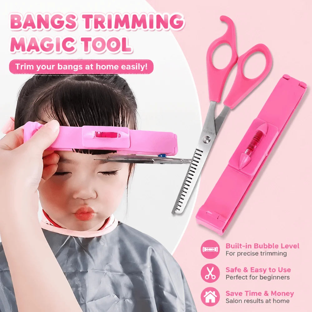 Precise Bangs Trimming Tool Point Cuts Thinning Shears Kids Cutting Zpaxo