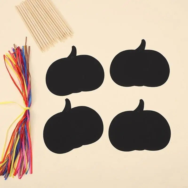 Rainbows Scratch Paper Children Creative Play Halloween Bookmarks