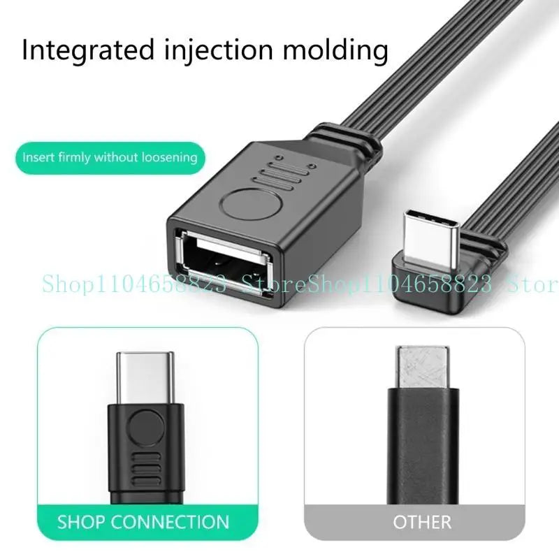 USB C 2 0 Adapter OTG Cable Connector Male Female Laptop Computer Zpaxo