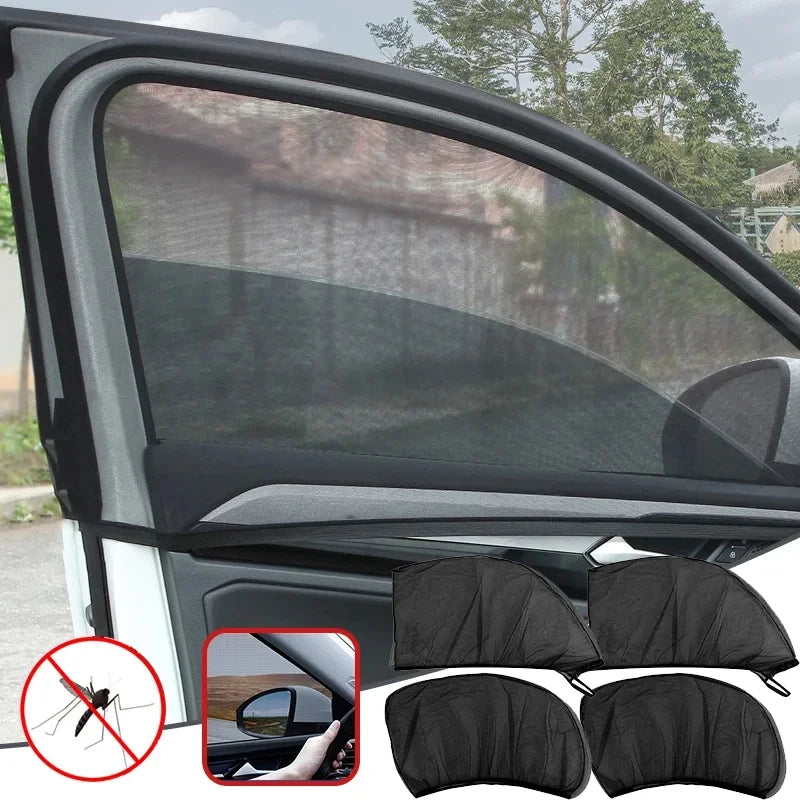 Car Window Mesh Sunshade Heat Insulation Sun Protection Strong