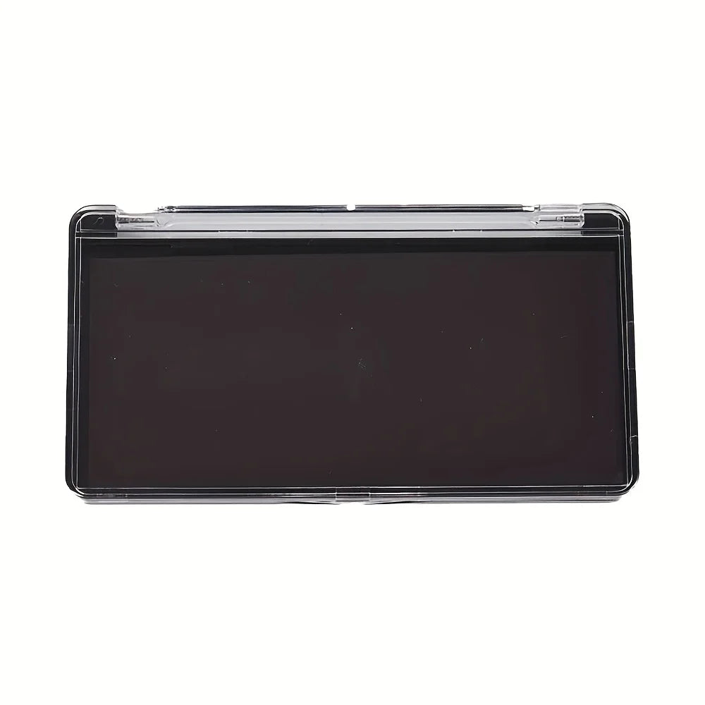 Empty Magnetic Cosmetics Palette Eyeshadow Blusher DIY Beauty Makeup Zpaxo black