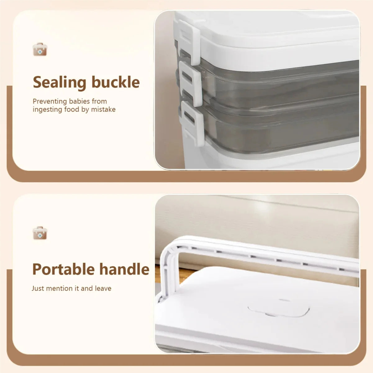 Large Portable Medicine Box – Family First Aid Storage Case First Aid Storage Case Zpaxo