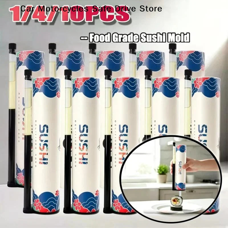 M1 4 Push Up Paper Bucket Package Box Japanese Round Sushi Mold Sauce