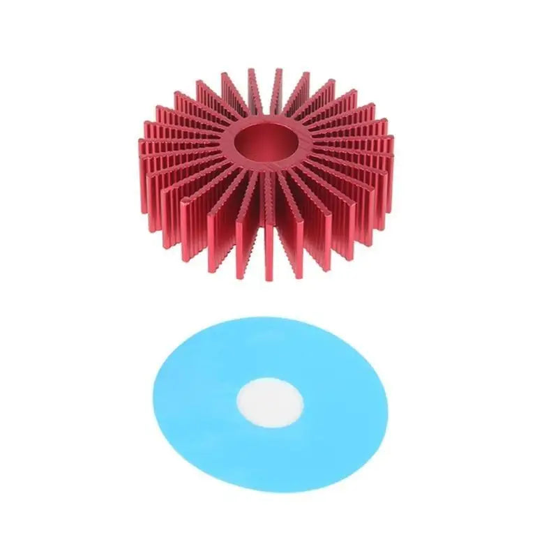 652F 36mm Circular Stepper Motor Drive Heatsink Aluminum Heat Dissipation Block With Thermal Conductive Tape Efficient Zpaxo