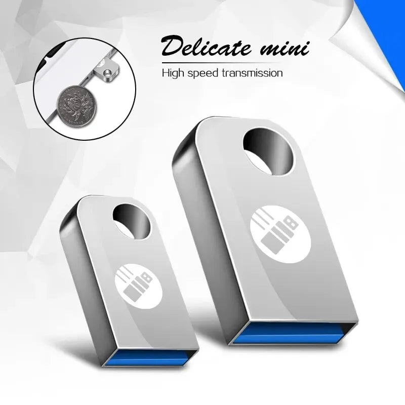 BU KING Hot Metal 3.0 USB Flash Drive 64GB Pen Drive for PC Laptop 64GB USB Memory Stick 3.0 Flash Drive High Speed Drive Zpaxo