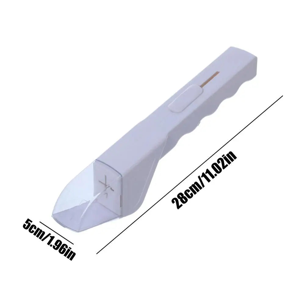 Fly Catching Tool Handheld Fly Trap And Release Tool Portable Grabber Trap With Clear Observation Window Quick Release Zpaxo White United States