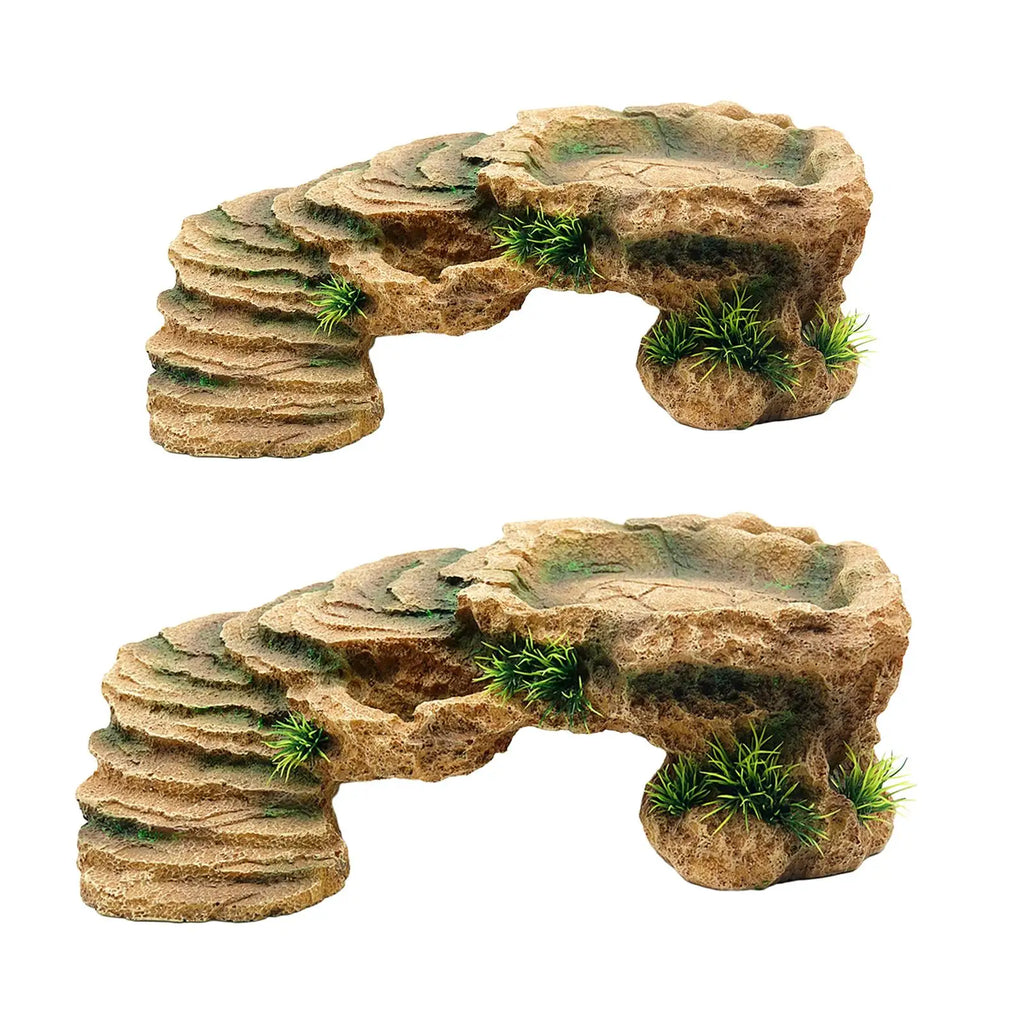 Turtle Resting Basking Platform Aquarium Animal Sink Wharf Climbing Zpaxo