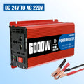 Ultra 6000W Smart Inverter Universal 12V 24V 48V Input 110V 220V