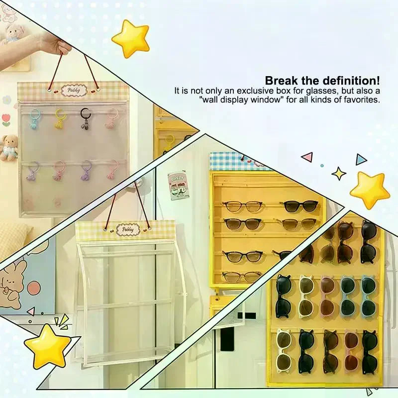 Hanging Plush Doll Organizer – Dustproof Cover & Hooks Toy Display Organizer Zpaxo