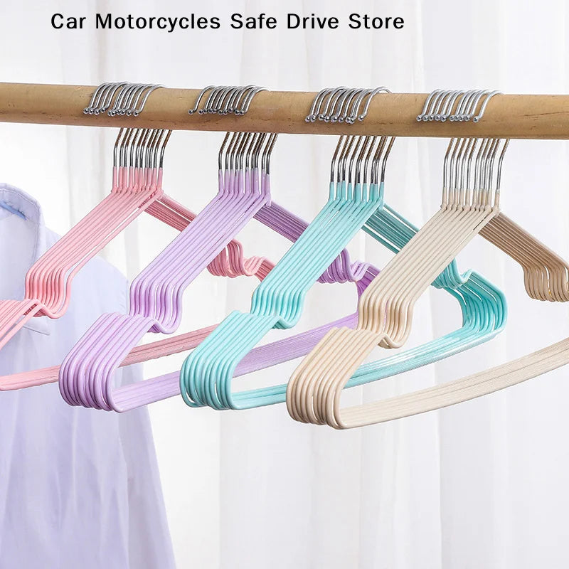 Non-slip Plastic Hangers Versatile Traceless Design Clothes Bras More