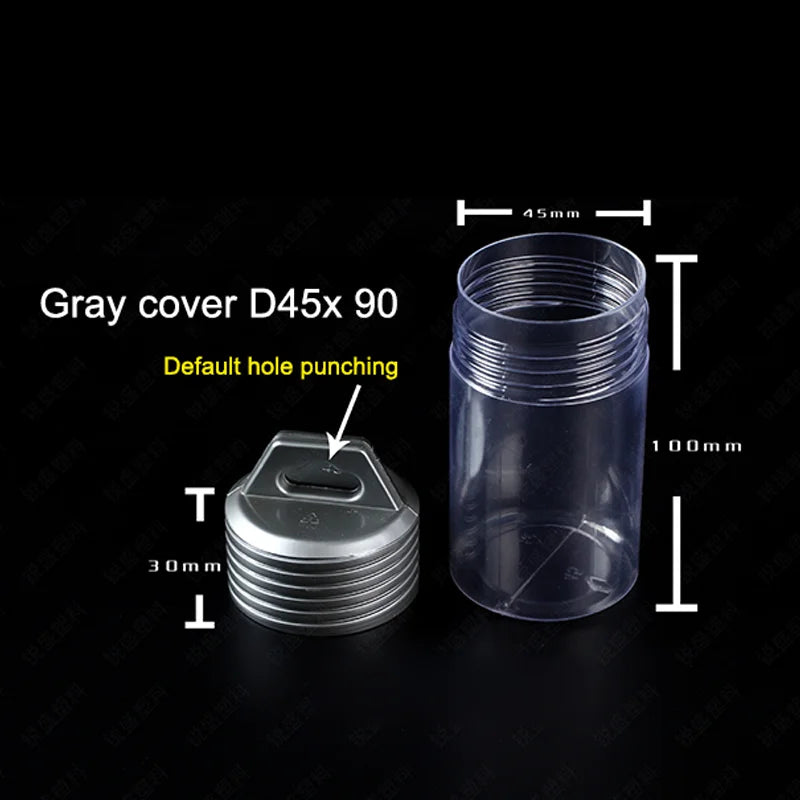 Modular Transparent Plastic Storage Container | Drill Bit Organizer Storage Container Zpaxo