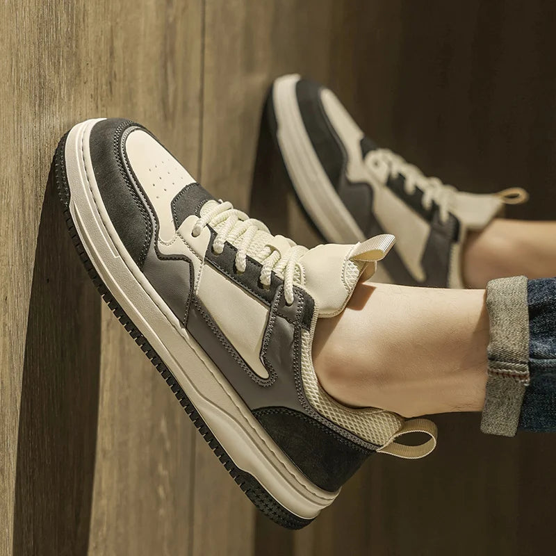 Men's Casual Sneakers Luxury Trainer Shoes Breathable Race Running
