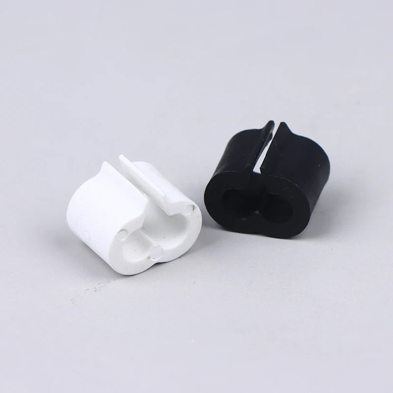 100 Plastic Connectors Y-shape Crafted Linking Wire Mesh Pet Cages Zpaxo