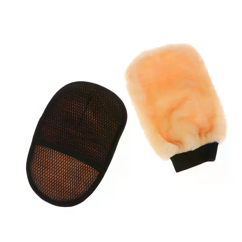 Microfiber Car Wash Mitt – Scratch-Free Polishing Glove