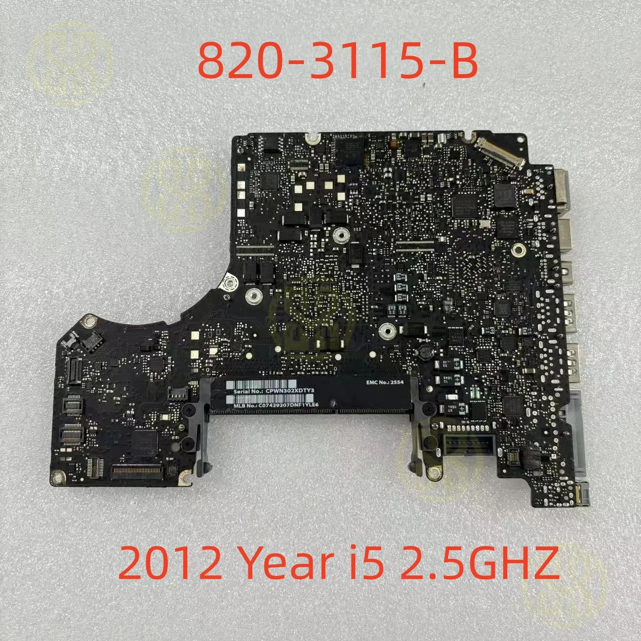 820-3115-B Macbook Laptop Motherboard A1278 I5 2 5GHz Logic Board