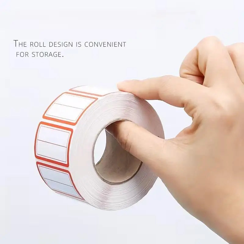 Residue-Free Freezer/Kitchen Labels: Waterproof, Oil-Proof Peel & Stick for Food Containers Zpaxo