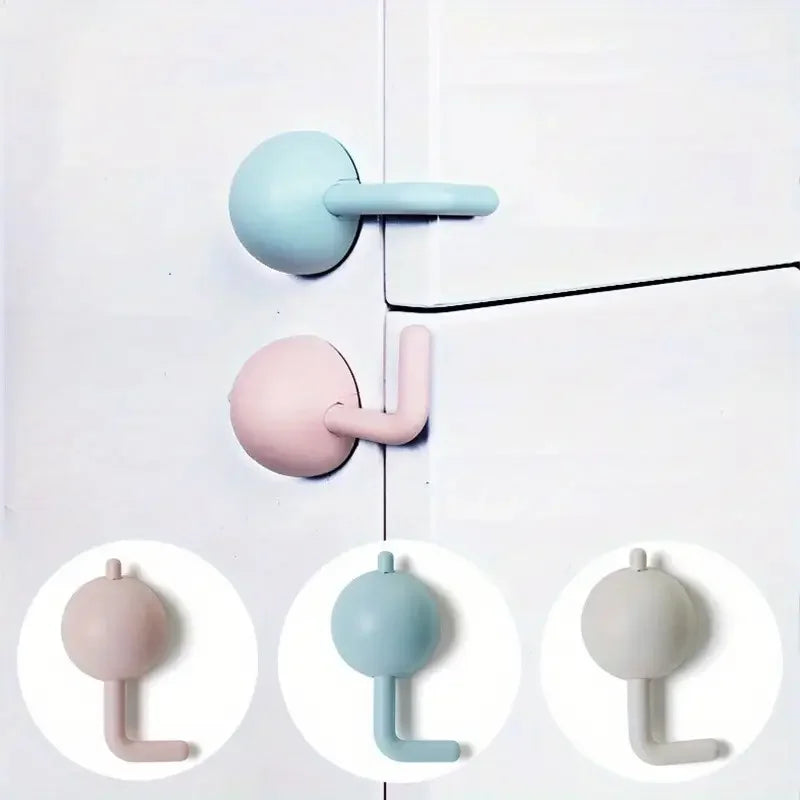 Universal Safety Locks - Multi-Purpose Cabinet & Drawer Latches - Strong Childproof Clasps for Fridge & Furniture Zpaxo