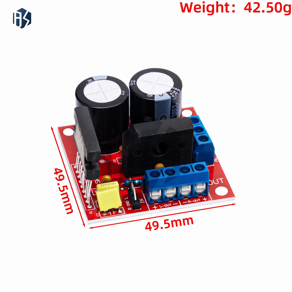 TDA1521 Dual-channel Power Amplifier 2 15W Dual Supply Board Zpaxo