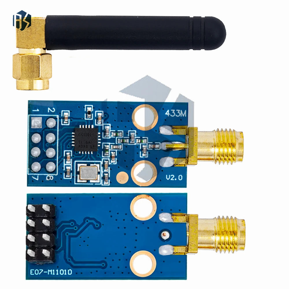 CC1101 Wireless Module With SMA Antenna Wireless Transceiver Module For Arduino 315/433/868/915MHZ Zpaxo