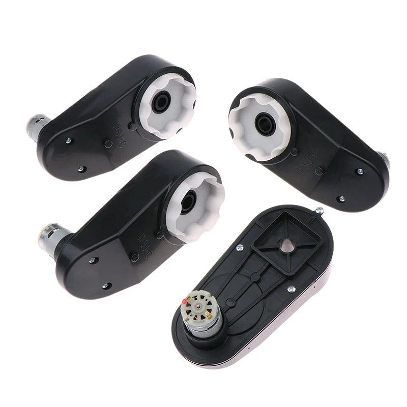 RS390 Electric Motor Gearbox for Kids Ride-On Cars – 6V/12V