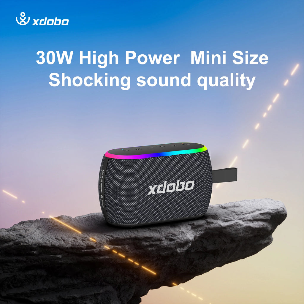 XDOBO X8 MINI II Speaker Wireless 30W Power Subwoofer Heavy Bass RGB Zpaxo