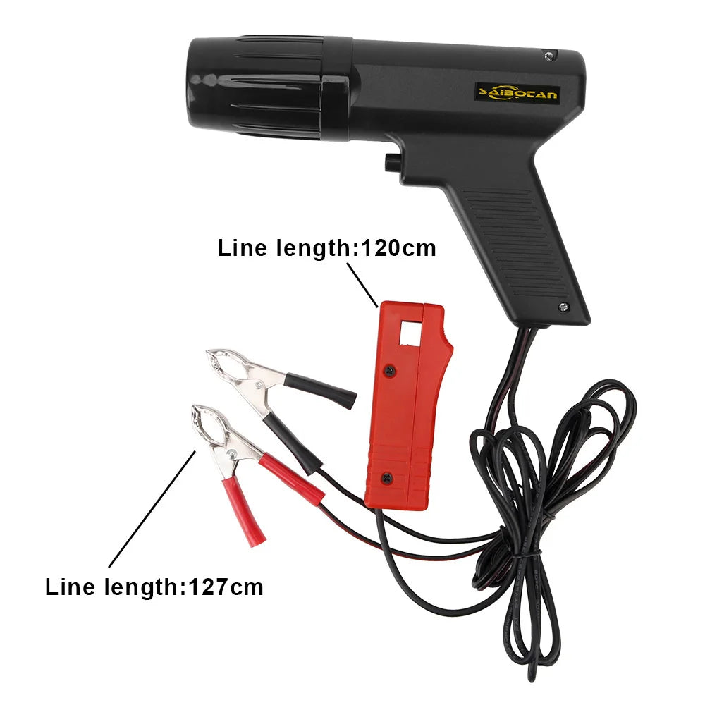 Ignition Timing Light 12V Strobe Lamp Inductive Petrol Engine