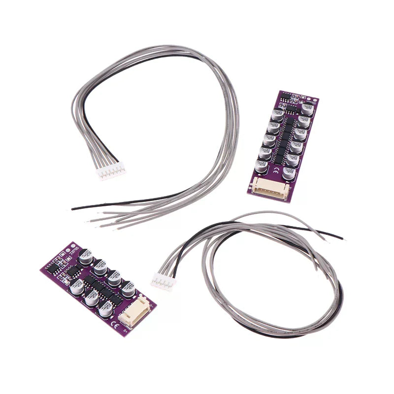 High Precision Low Heating High Current Capacitive For Energy Trans 3S 4S 5S 6S 1.2A Lithium Battery Active Equalization Board Zpaxo