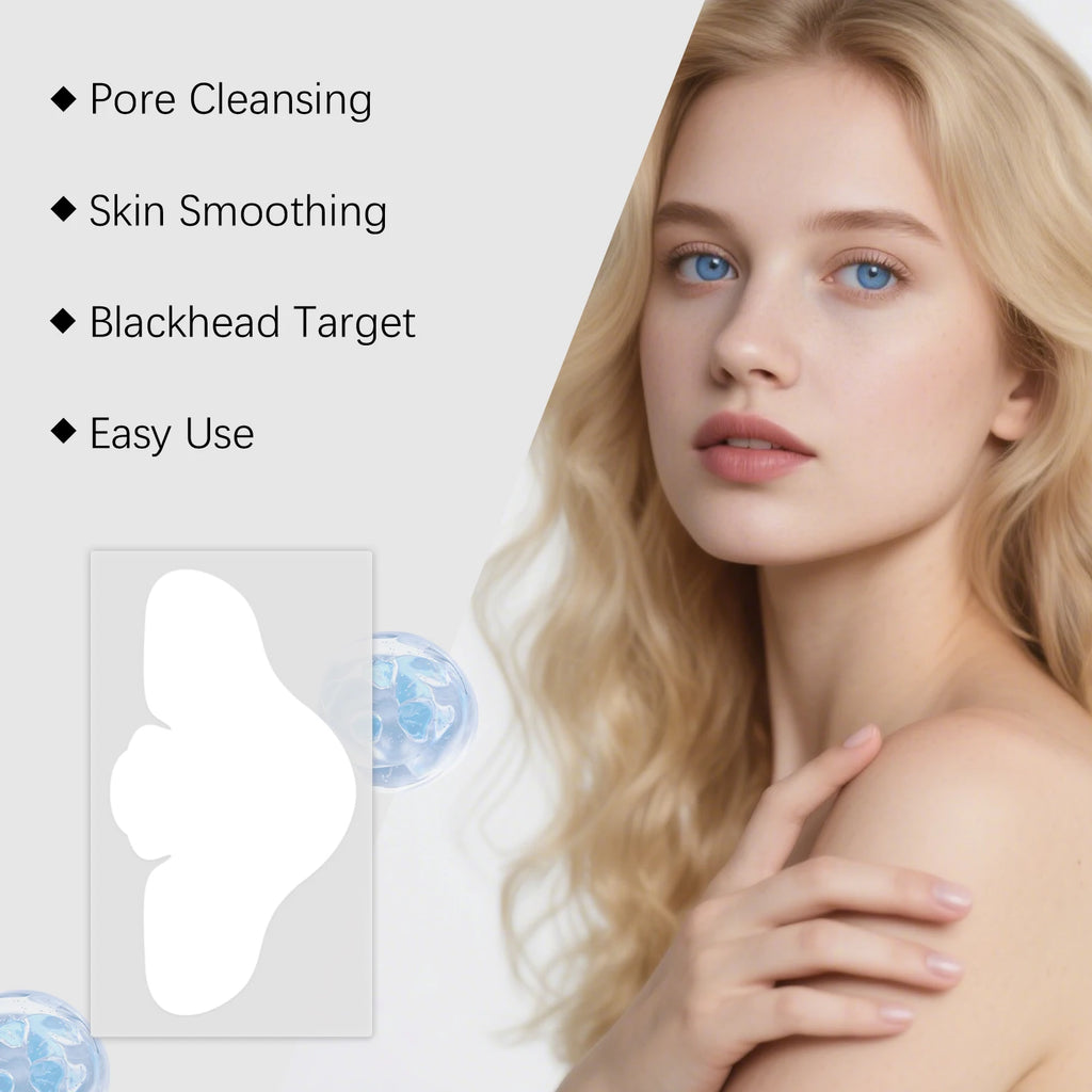 8 Pcs Gentle & Nourishing Nose Pore Strips Deep Cleansing for Sensitive Skin Oil Control & Smoothing Face Mask Winter Skincare Zpaxo