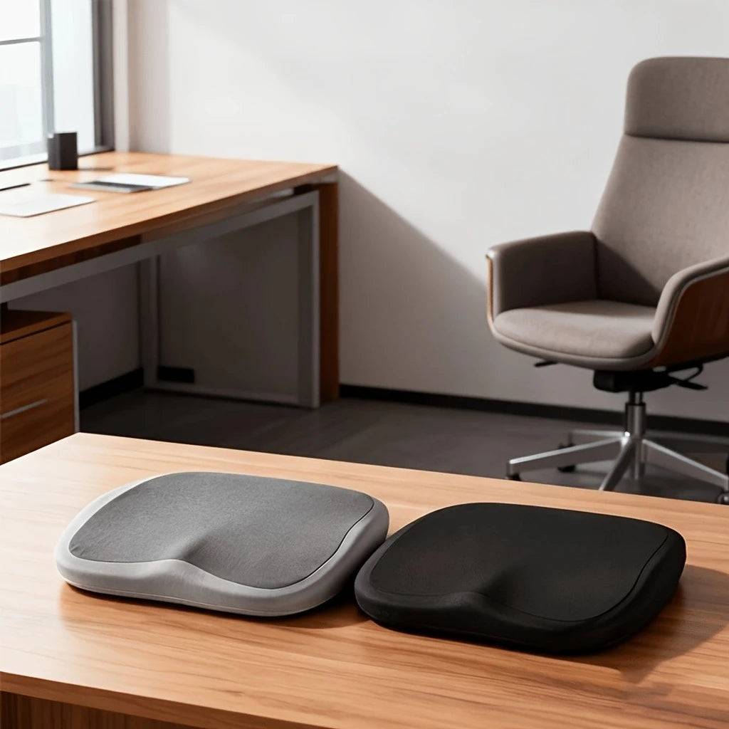 Ergonomic Memory Foam Seat Cushion Adjustable Hip Lumbar Support