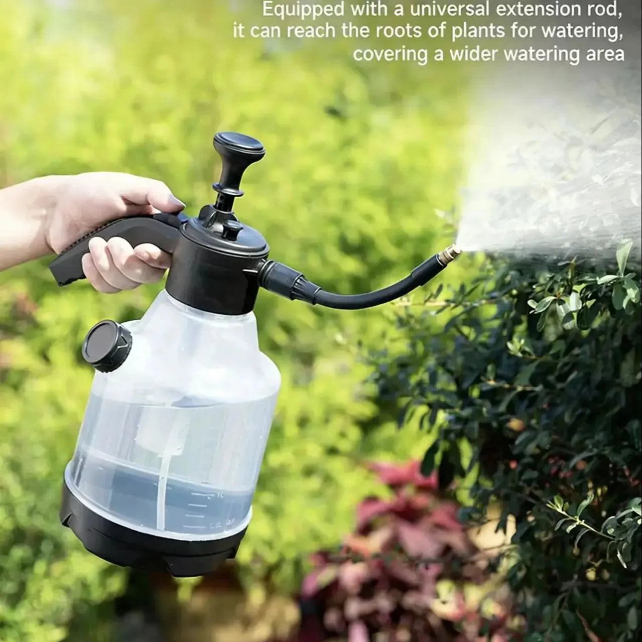 Hand Pump Foam Sprayer 3 Types Nozzle Pneumatic Cannon Snow Car Wash