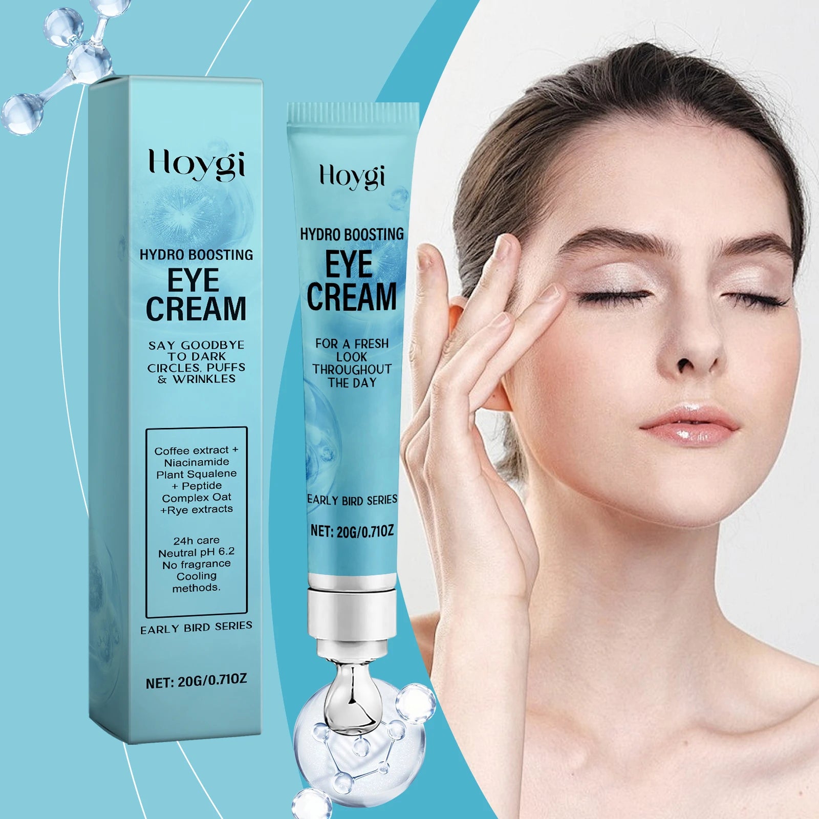 Hoygi Dark Circle Eye Cream – Anti-Puffiness & Firming Eye Cream Zpaxo