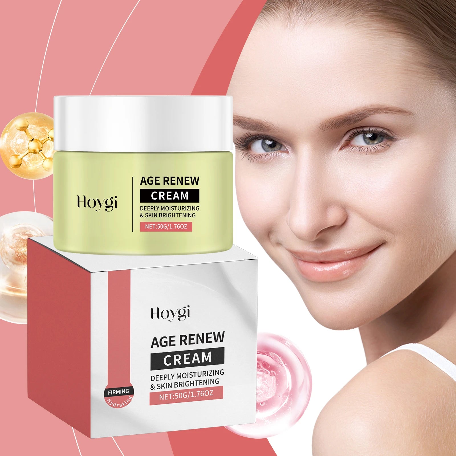Hoygi Anti-Wrinkle Firming Moisturizing Face Cream 50g Anti-Aging Face Cream Zpaxo
