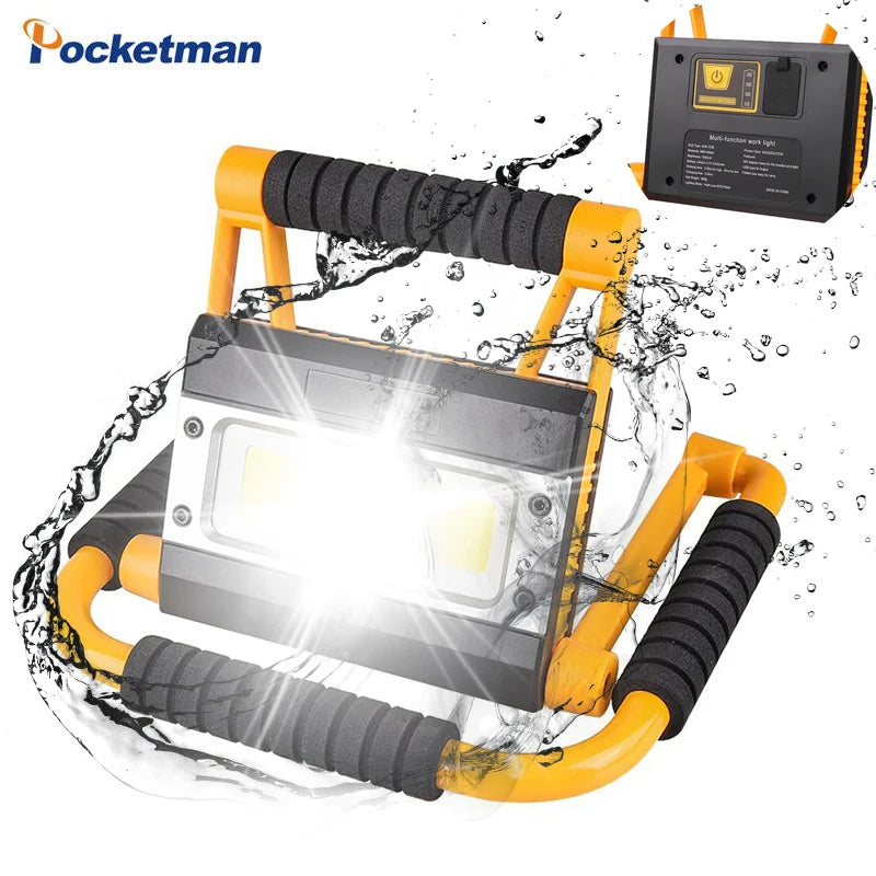POCKETMAN 20W COB LED Foldable Work Light – 3000LM Spotlight