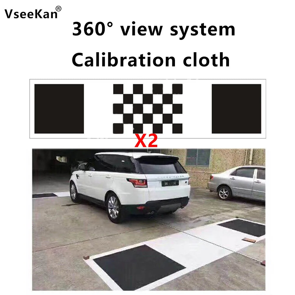 Car 360 Panoramic Image System Debugging Cloth Calibration