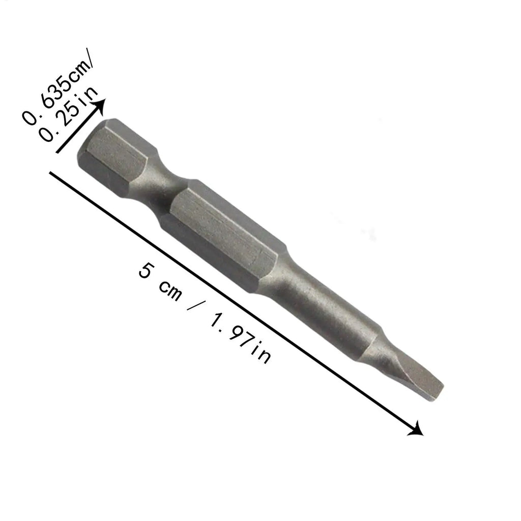 Screwdriver Bit Set 5-Piece Set Of Screwdriving Bit Heads Power Tool Drill Attachments For Repairing Home Improvement Zpaxo