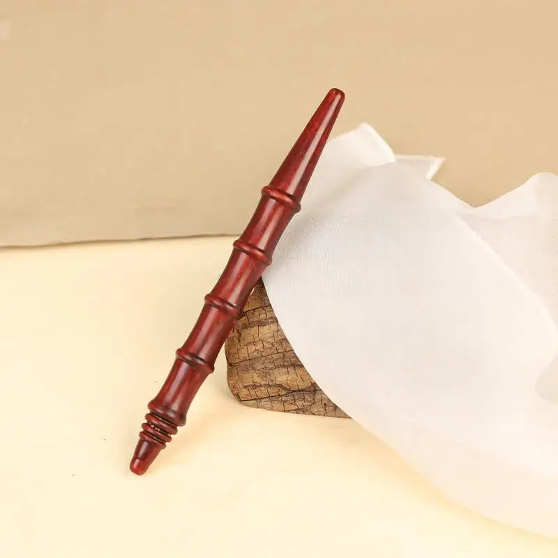 ▶1Pcs Natural Sandalwood Massage Stick, Acupoint Reflexology Massager, Full Body Deep Tissue Foot Relax Tool Zpaxo C
