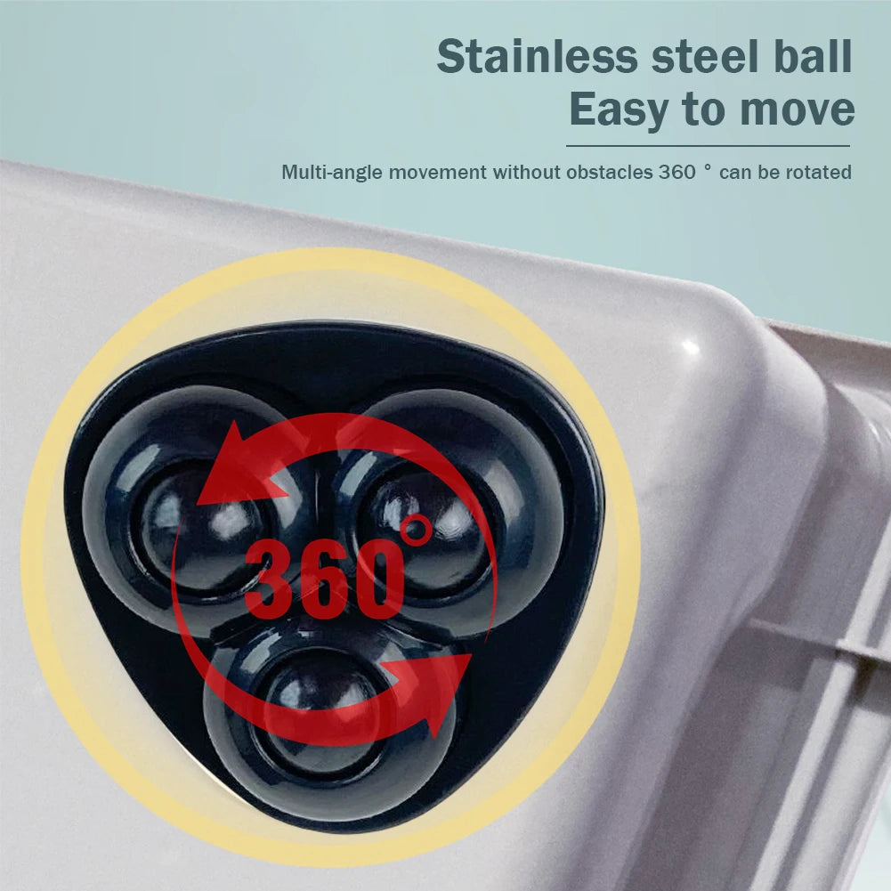 Self Adhesive Paste Universal Wheel 360 Degree Free Rotation Small Wheels No Noise for Trash Can Bottom Kitchen Small Appliances Zpaxo