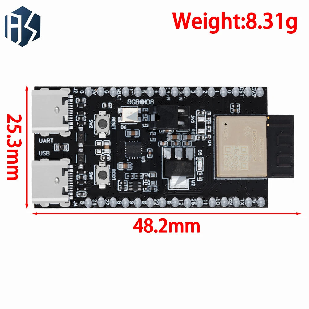 ESP32-H2-DevKitM Wifi+bluetooth H2 Series Thread Zigbee BLE ESP32-H2 Zpaxo