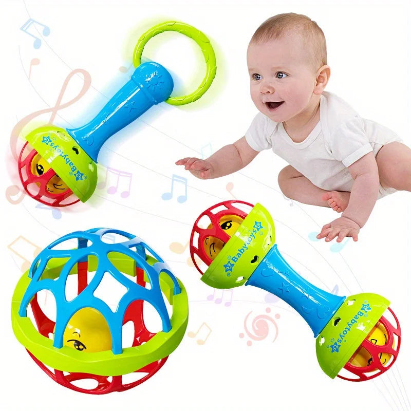 1 Multiple Combinations Drum Bell Ball Toys Youngsters Can Promote