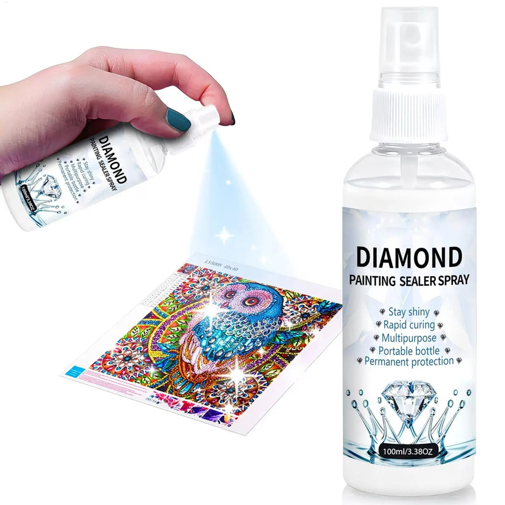 5D Artwork Sealer Quick Dry Glue Spray Permanent Finish Coat Resin