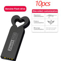 Zsuit 10PCS USB Flash Drives 32GB 64GB Pen Drive USB 2.0 PenDrives Usb Stick 128GB Memory Stick Free Custom Logo Gifts U Disk Zpaxo 16 GB without chain