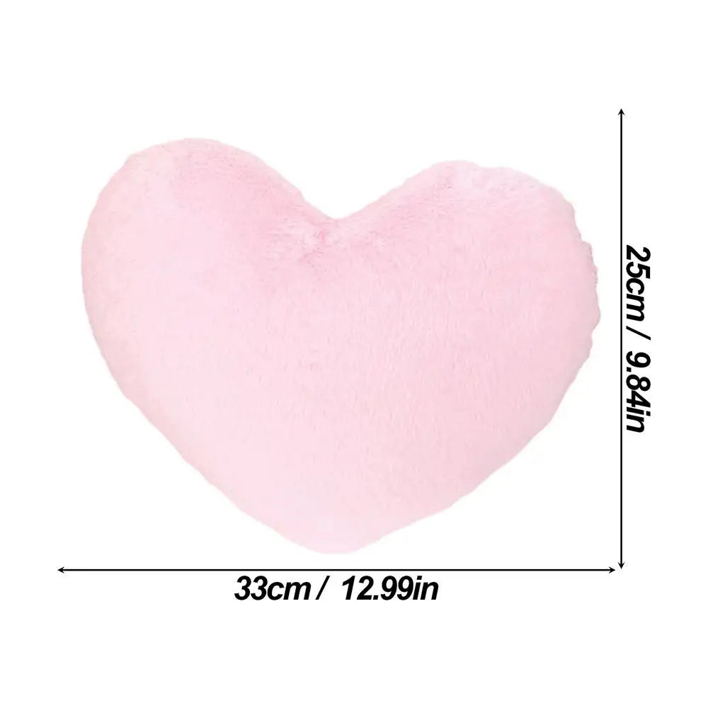 Heart Throw Pillow Cute Stuffed Soft Cushion Plush Throw Pillow Sofa Cushion For Living Room Bedroom Chair Decoration Zpaxo Pink United States
