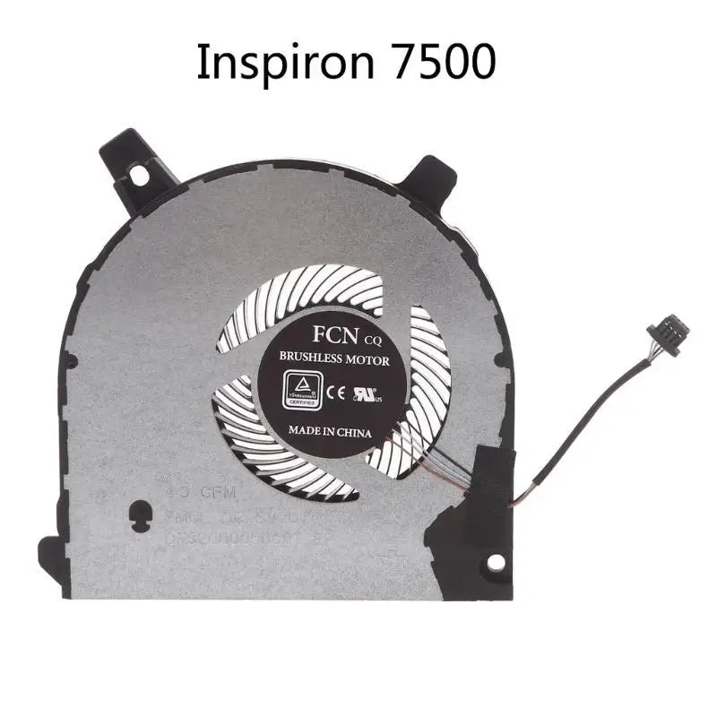652F New CPU Cooler Heatsink Fan forInspiron 7500 2-in-1 7506 CPU 0CTCNV PB8006S05HS2 Radiator- Laptop Notebook Cooling Fan Zpaxo